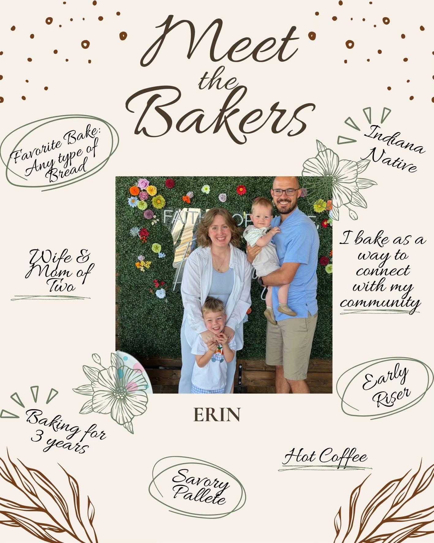 Erin, baker at Flour and Flora.